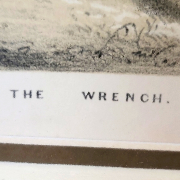 (2) 1880's Silver Guilt Equestrian Etchings Double Matting Etchings in Frames - Picture 15 of 15